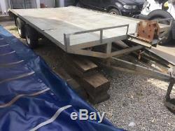 Richardson Twin Axle Wheel 16 Ft 3.5 Ton Beavertail Trailer Recovery Transporter