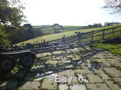 SBS twin axle boat trailer