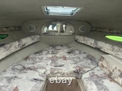 Sea Ray 215 Express Cruiser Boat with twin axle braked Trailer
