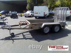 Second hand used Twin Axle Indespension 8×4 2500kg Mini Digger Plant Trailer