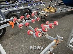 Severn Valley Trailers RR4 twin axle boat trailer 2300kg