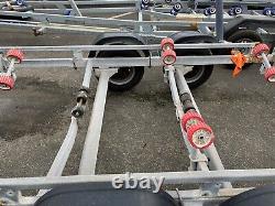 Severn Valley Trailers RR4 twin axle boat trailer 2300kg