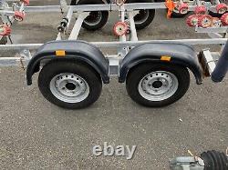 Severn Valley Trailers RR4 twin axle boat trailer 2300kg