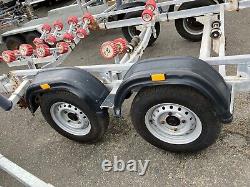 Severn Valley Trailers RR4 twin axle boat trailer 2300kg