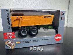 Siku Control32 6780 Joskin Twin Axle Tipper Trailer RC 132 Tested & Working EX