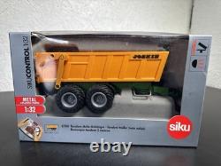 Siku Control32 6780 Joskin Twin Axle Tipper Trailer RC 132 Tested & Working EX