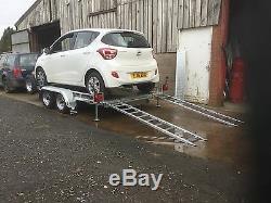 Smart/small Car Trailer / Made To Measure/ Twin Axle Braked Trailer