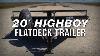 Southland Trailers 8 X 20 Flatdeck Trailer