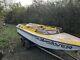Speedboat / Jet Boat, Project, V8, With Twin Axle Trailer