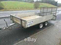 St Austell trailer like Ifor Williams Twin axle Plant Car Transporter 12ft