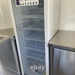 Stainless Steel Twin Axle Catering Trailer Mobile Coffee Event Unit