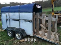 Strong Twin Axle Box Trailer 4Storage Shed Conversion Camper Beer Bar Project