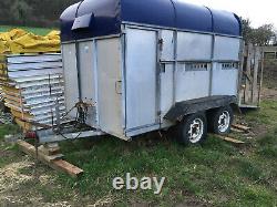 Strong Twin Axle Box Trailer 4Storage Shed Conversion Camper Beer Bar Project