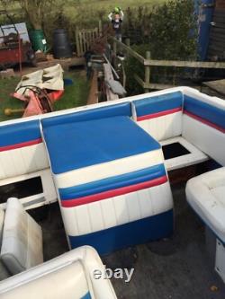 Sunbird Corsica speedboat and twin axle trailer