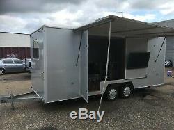 Super Large Twin Axle Exhibition/Accommodation Trailer. No need to leave site