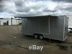 Super Large Twin Axle Exhibition/Accommodation Trailer. No need to leave site