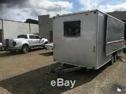Super Large Twin Axle Exhibition/Accommodation Trailer. No need to leave site