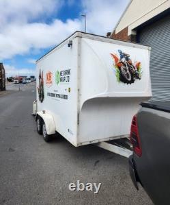 Swop, lorry. Large Box Trailer Custom Made By Wessex Trailers Twin Axle