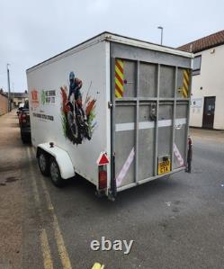 Swop, lorry. Large Box Trailer Custom Made By Wessex Trailers Twin Axle