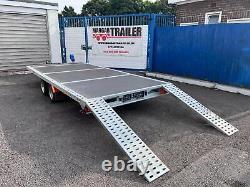 TA-NO 14.8ft x 6.9ft TILT BED TRAILER 2700KG TWIN AXLE 450cm X 210cm