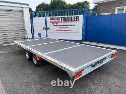 TA-NO 14.8ft x 6.9ft TILT BED TRAILER 2700KG TWIN AXLE 450cm X 210cm