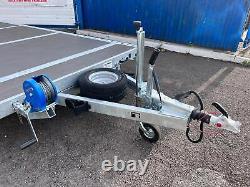 TA-NO 14.8ft x 6.9ft TILT BED TRAILER 2700KG TWIN AXLE 450cm X 210cm