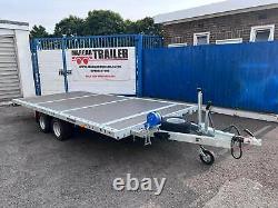 TA-NO 14.8ft x 6.9ft TILT BED TRAILER 2700KG TWIN AXLE 450cm X 210cm