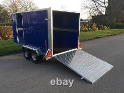 TICKNERS BOX TRAILER 8x5x5. TWIN AXLE from Teds Trailers Liverpool