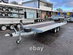 TILT Trailer Bed Twin Axle Transporter 16.4 x 6.9ft / 5m x 2.1m 3000kg