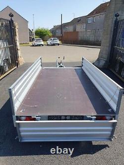 TRAILER 300CM x 150CM TWIN AXLE 1300KG BRAKED 10x5 CAR TRAILER