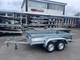 Trailer 8ft X 4.4ft With Sides Twin Axle 250cm X 135cm 750kg Unbraked