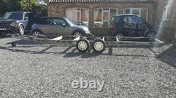 TRAILER CHASSIS ALKO TWIN AXLE 7 METERS LONG 4 New tyres. BOAT, SHEPHARDS HUT