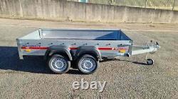 TWIN AXLE CAR TRAILER 8'7 x 4'1 750 kg