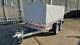 Twin Axle Car Trailer 8'7 X 4'1 750 Kg With Canvas Cover H 80 Cm