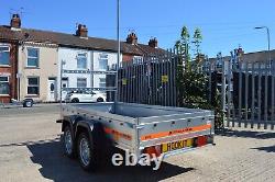 TWIN AXLE / CAR TRAILER / LADDER RACK / 750gvw / 8.5ft x 4.1ft / FINANCE