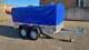 Twin Axle Car Trailer Temared Pro 2612/2 263 X 125 750 Kg With Canvas Cover