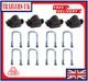 Twin Leaf Spring 8 X Axle U Bolts & 4 X Bump Stop For Ifor Williams Trailer