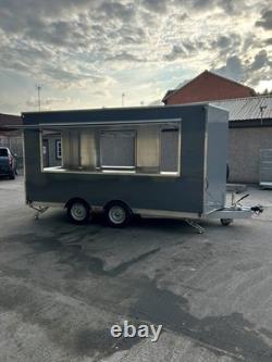 Teale SupaLite Kitchen, Catering trailer Twin Axle Stainless counters 2700kg