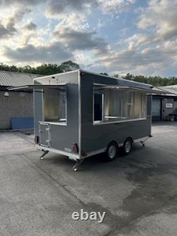 Teale SupaLite Kitchen, Catering trailer Twin Axle Stainless counters 2700kg