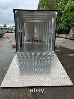 Teale Twin axle Box Trailer, Supalite 13BR Custom, Ramp door, 13 Wheels 2000kg