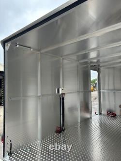 Teale Twin axle Box Trailer, Supalite 13BR Custom, Ramp door, 13 Wheels 2000kg