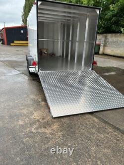 Teale Twin axle Box Trailer, Supalite 13BR Custom, Ramp door, 13 Wheels 2000kg