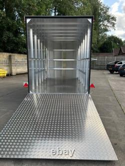 Teale Twin axle Box Trailer, Supalite 2000BR Cargo, Ramp door, 13 Wheels 2000kg