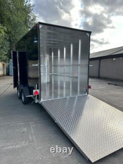 Teale Twin axle Box Trailer, Supalite 2000BR Cargo, Ramp door, 13 Wheels 2000kg