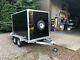 Tickners Box Trailer 7'x5'x5' With Spare Wheel & Prop Stands. Twin Axle New