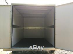 Tickners Box Trailer 8'x5'x5' with spare wheel & prop stands. Twin axle NEW