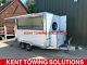 Tickners Catering / Exhibition Braked Trailer White 10 X 6 X 6.5ft + Electrics