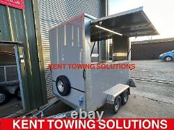 Tickners Catering Exhibition Trailer with Electrics + Sales Flap 8ftx5ftx6.5ft