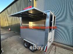 Tickners Catering Exhibition Trailer with Electrics + Sales Flap 8ftx5ftx6.5ft