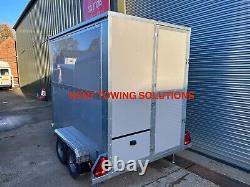 Tickners Catering Exhibition Trailer with Electrics + Sales Flap 8ftx5ftx6.5ft